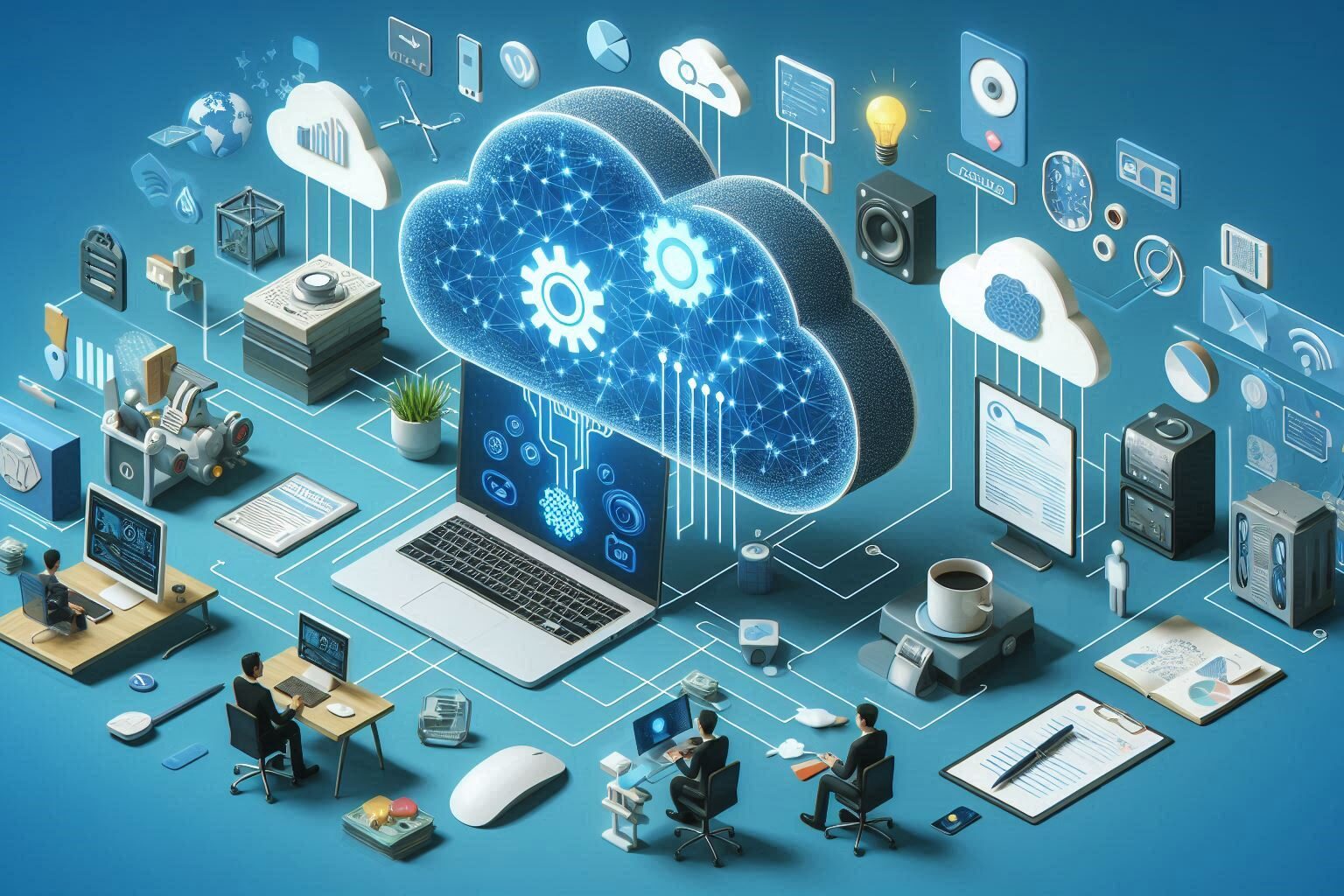 Seven-Nube-IA-apps Aplicaciones en la nubes para soluciones de negocio