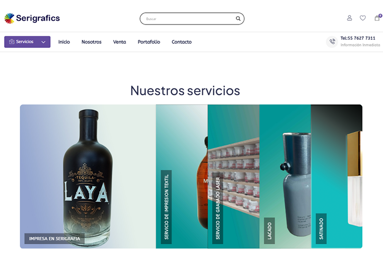 Serigrafics, impresión publicitaria en serigrafia